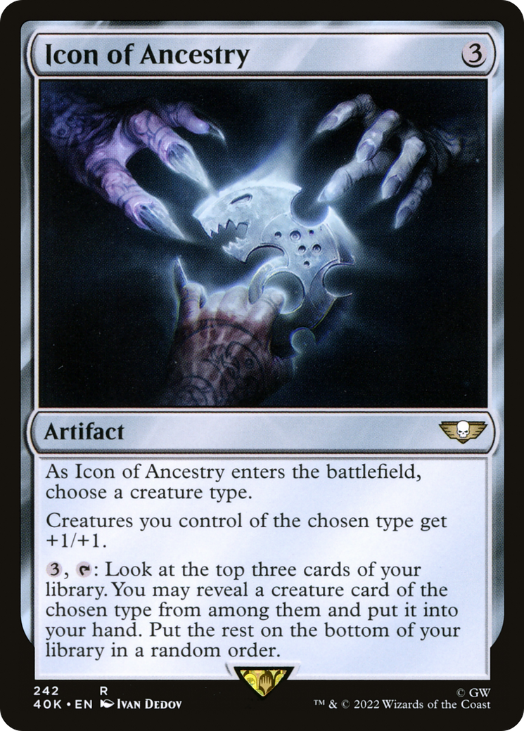 {R} Icon of Ancestry [Universes Beyond: Warhammer 40,000][40K 242]
