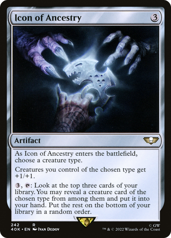 {R} Icon of Ancestry [Universes Beyond: Warhammer 40,000][40K 242]