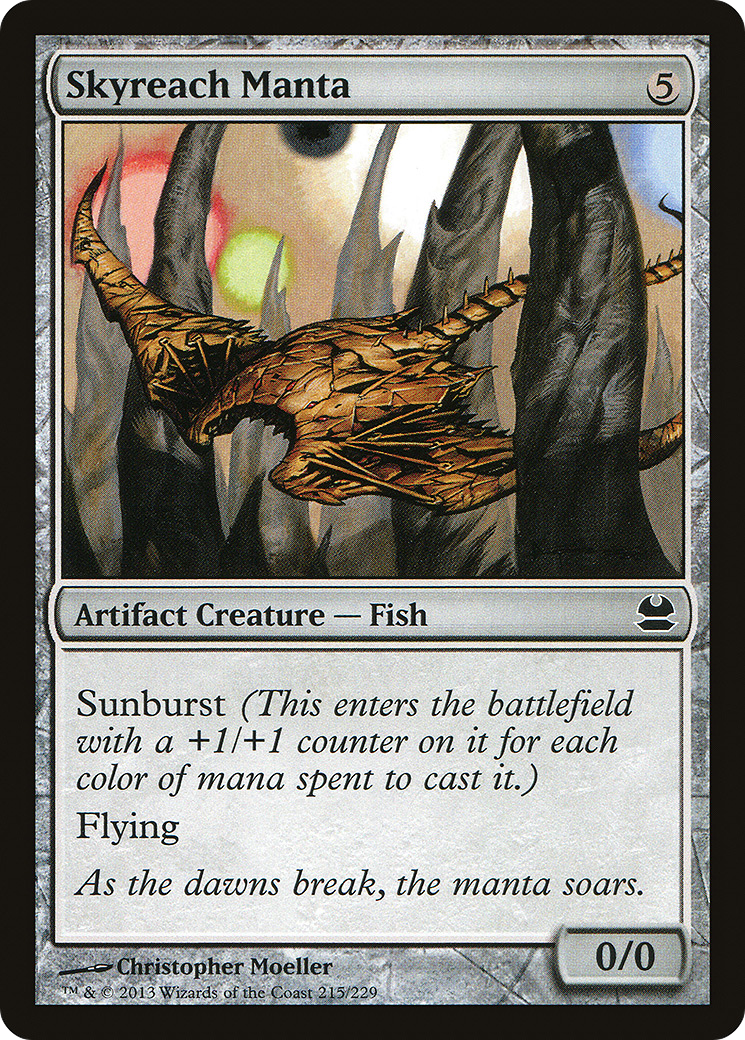 {C} Skyreach Manta [Modern Masters][MMA 215]