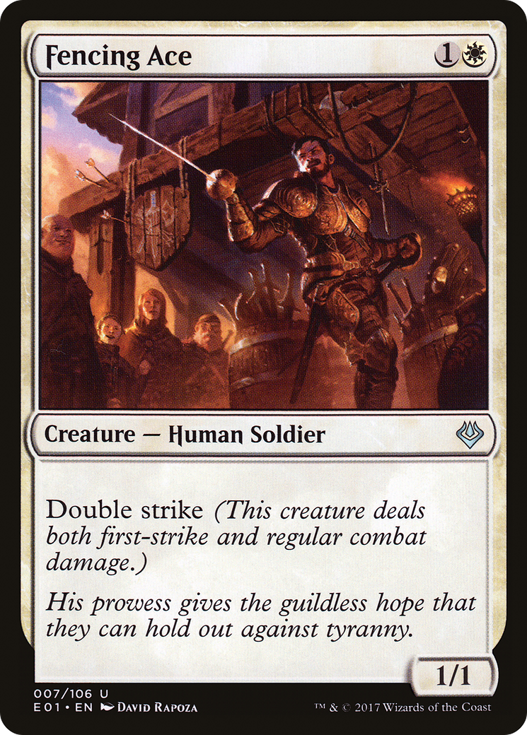 {C} Fencing Ace [Archenemy: Nicol Bolas][E01 007]