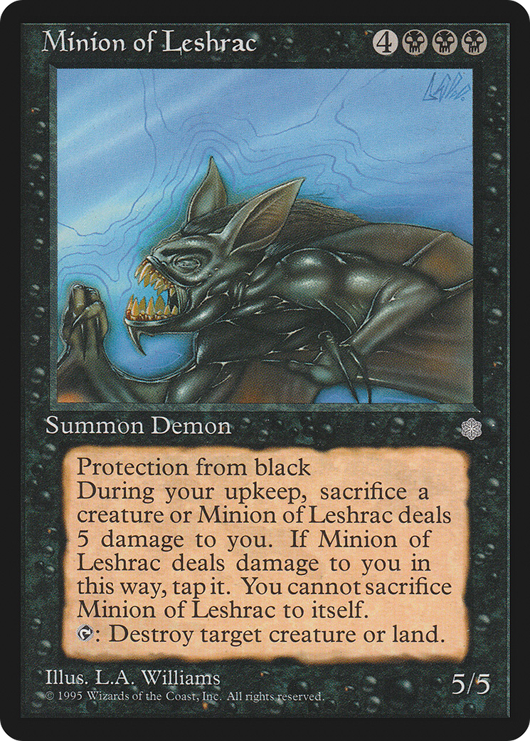 {R} Minion of Leshrac [Ice Age][ICE 150]