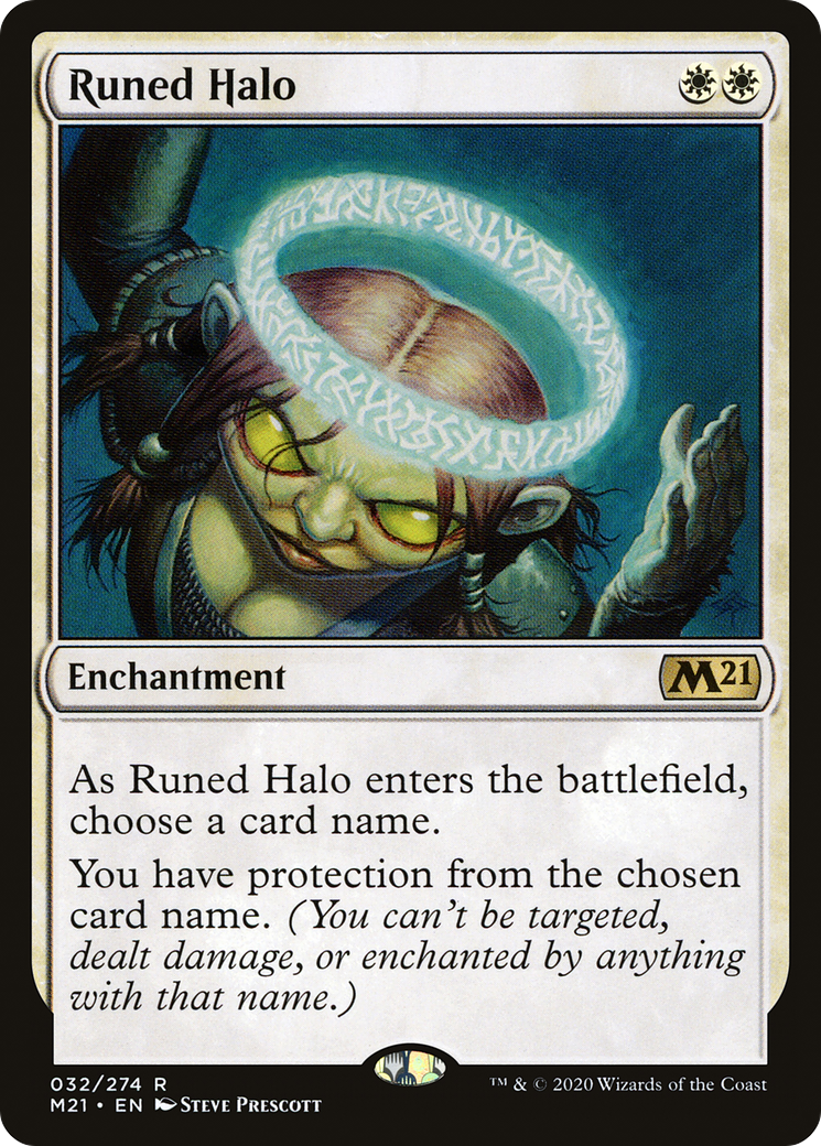 {R} Runed Halo [Core Set 2021][M21 032]