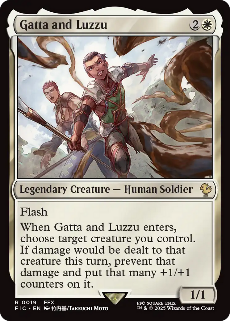 {R} Gatta and Luzzu [FINAL FANTASY Commander][FIC 019]