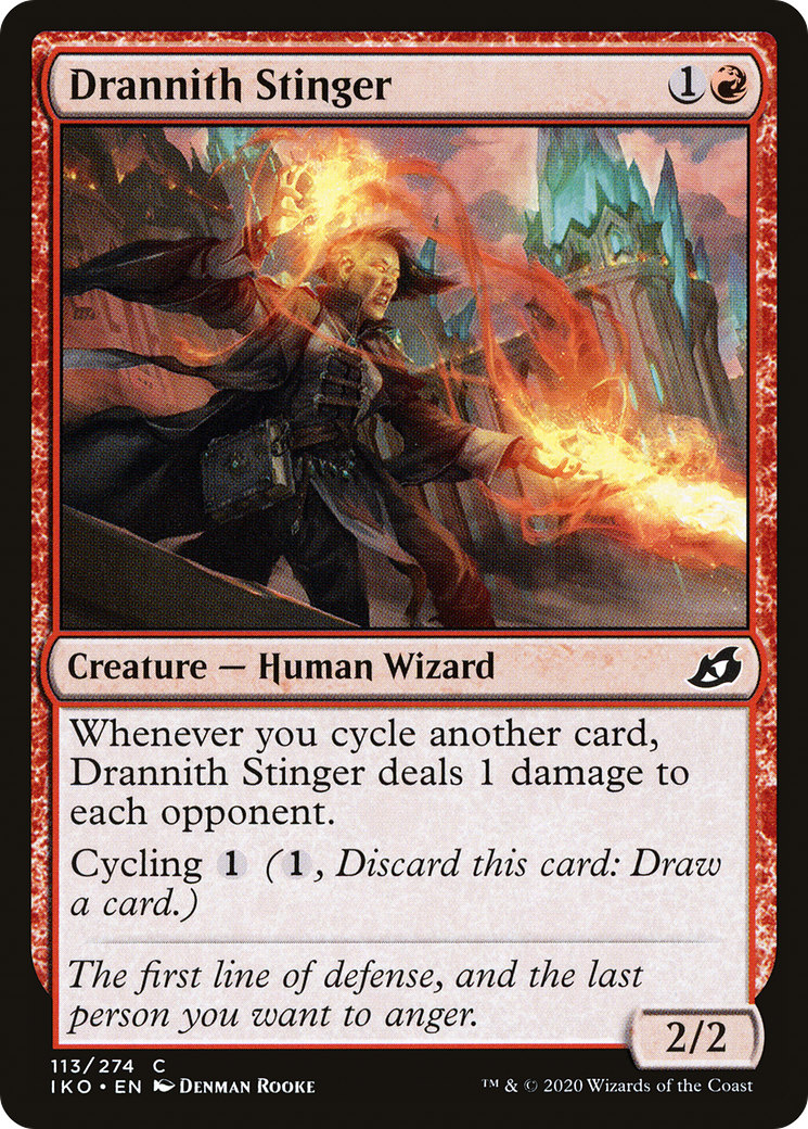 {C} Drannith Stinger [Ikoria: Lair of Behemoths][IKO 113]