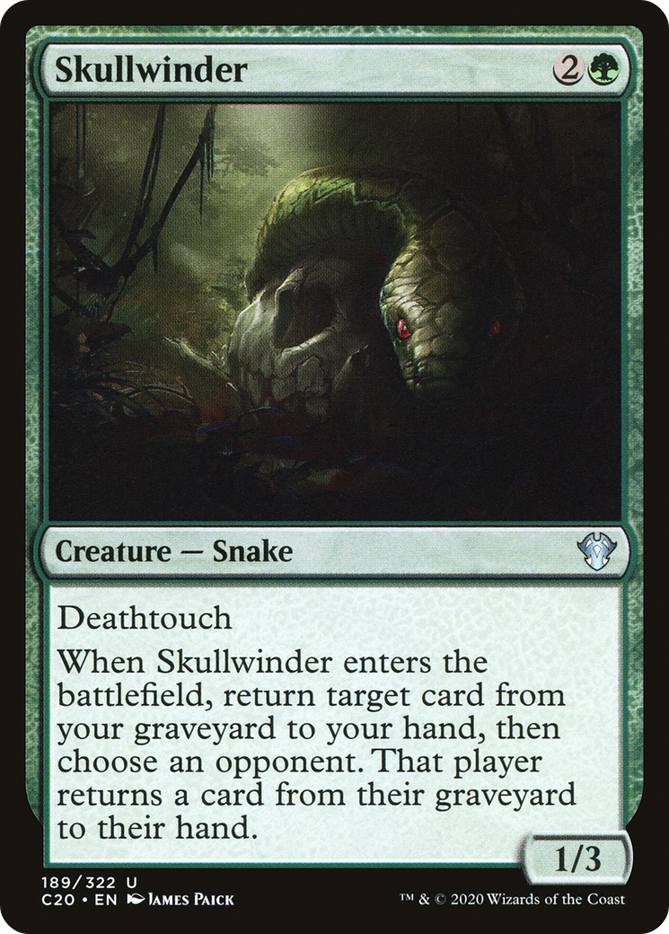{C} Skullwinder [Commander 2020][C20 189]