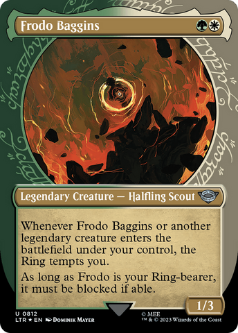 {C} Frodo Baggins (Showcase) (Surge Foil) [The Lord of the Rings: Tales of Middle-Earth][LTR 812]