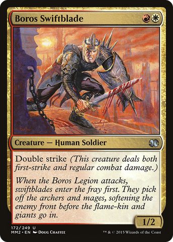 {C} Boros Swiftblade [Modern Masters 2015][MM2 172]