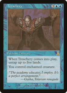 {R} Treachery [Urza's Destiny][UDS 050] - Misty Mountain Games