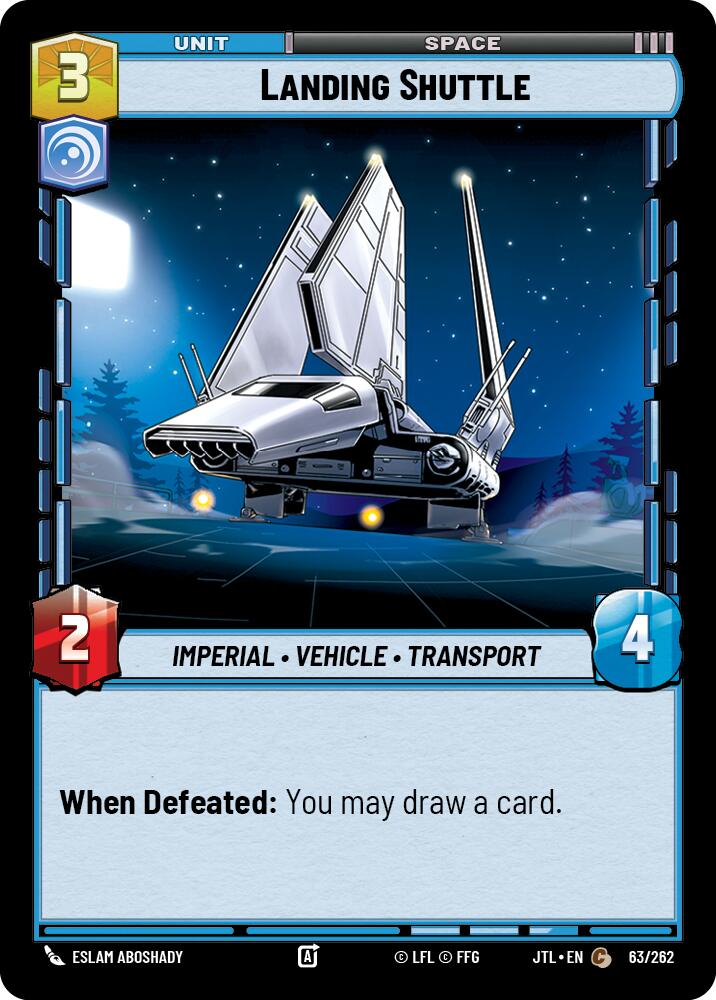 {SW-C}Landing Shuttle (63/262) [Jump to Lightspeed]