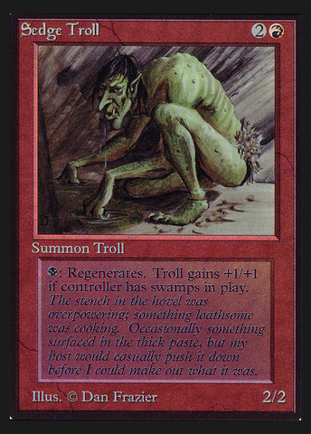 {R} Sedge Troll [Collectorsâ Edition][GB CED 173]