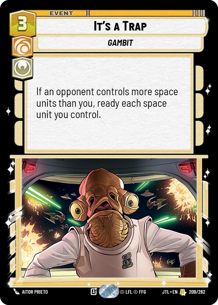 {SW-R}It's a Trap (209/257) [Jump to Lightspeed]