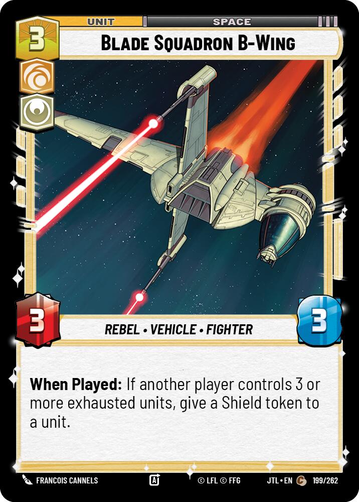 {SW-C}Blade Squadron B-Wing (199/257) [Jump to Lightspeed]