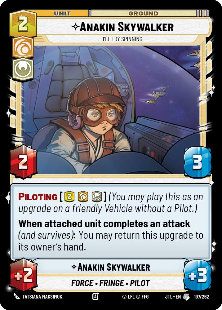 {SW-C}Anakin Skywalker - I'll Try Spinning (197/257) [Jump to Lightspeed]