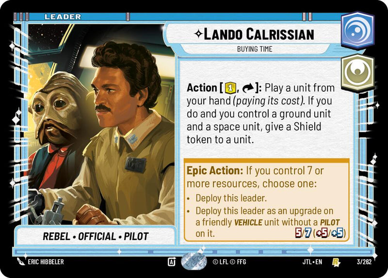 {SW-LD}Lando Calrissian - Buying Time (003/257) [Jump to Lightspeed]