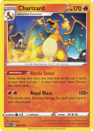[PKM] Charizard (001/015) [McDonald's Promos 2024 Collection]