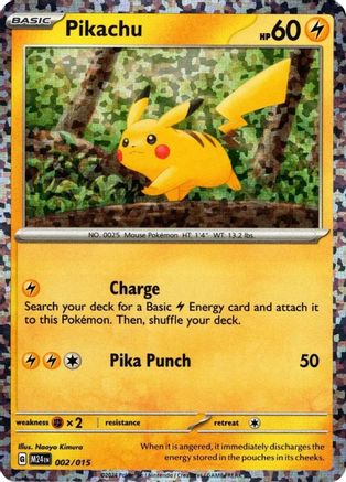 [PKM] Pikachu (002/015) [McDonald's Promos 2024 Collection]