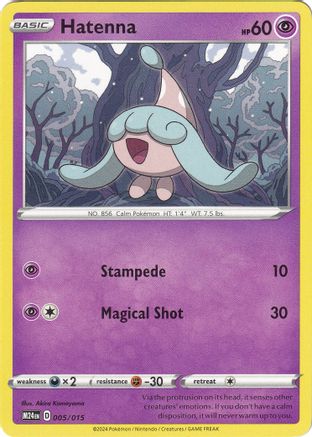 [PKM] Hatenna (005/015) [McDonald's Promos 2024 Collection]