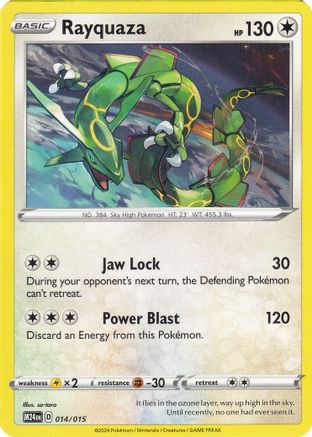 [PKM] Rayquaza (014/015) [McDonald's Promos 2024 Collection]