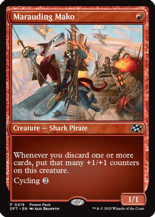 {@C} Marauding Mako [Aetherdrift Promos][DFT 419]