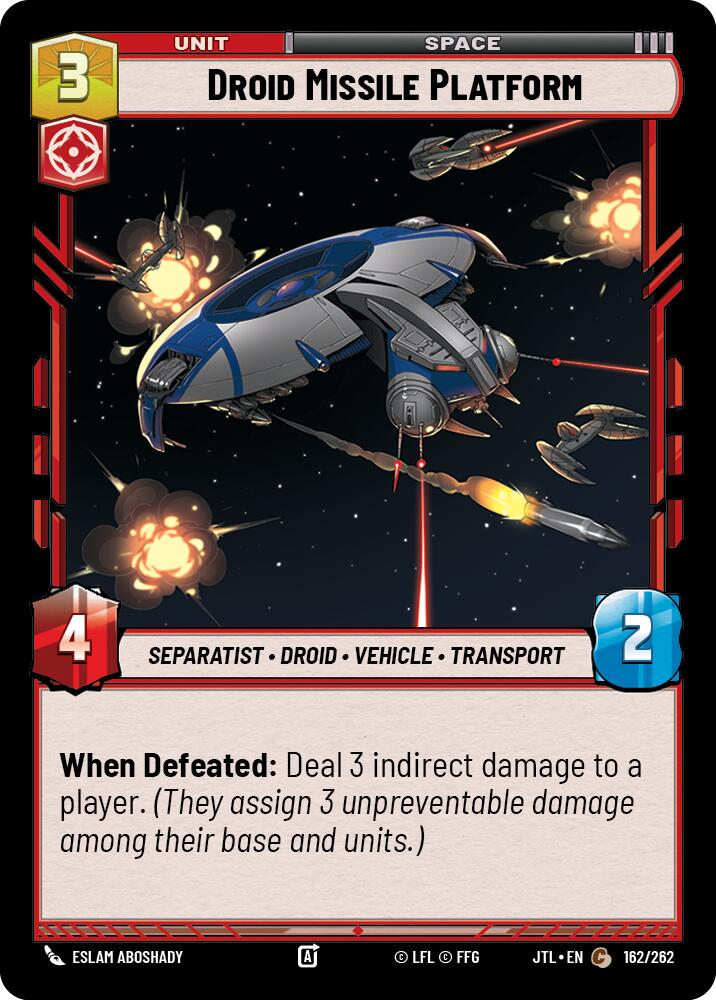 {SW-C}Droid Missile Platform (162/257) [Jump to Lightspeed]