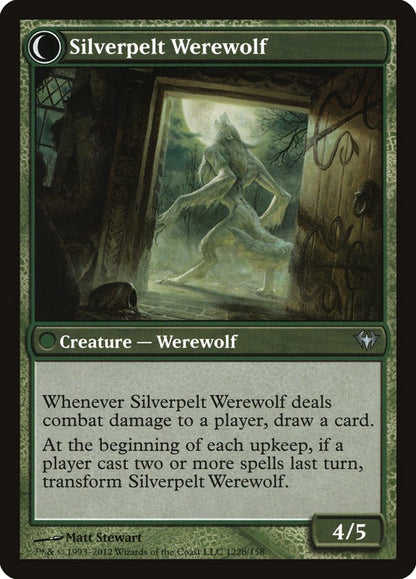 {C} Lambholt Elder // Silverpelt Werewolf [Dark Ascension][DKA 122]