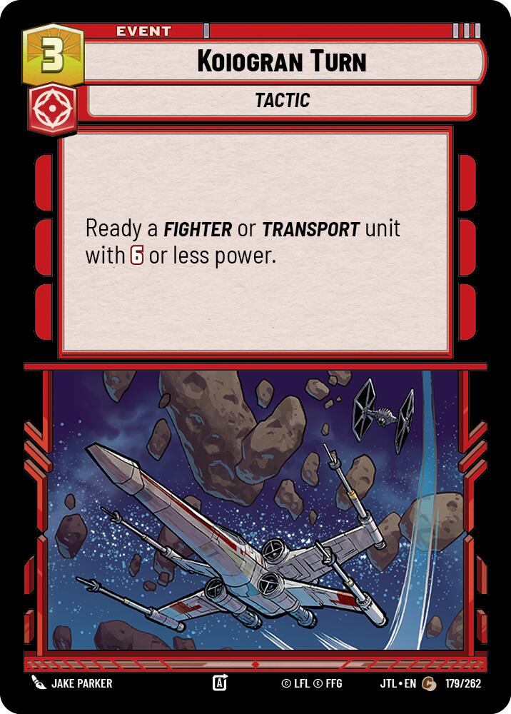 {SW-C}Koiogran Turn (179/257) [Jump to Lightspeed]