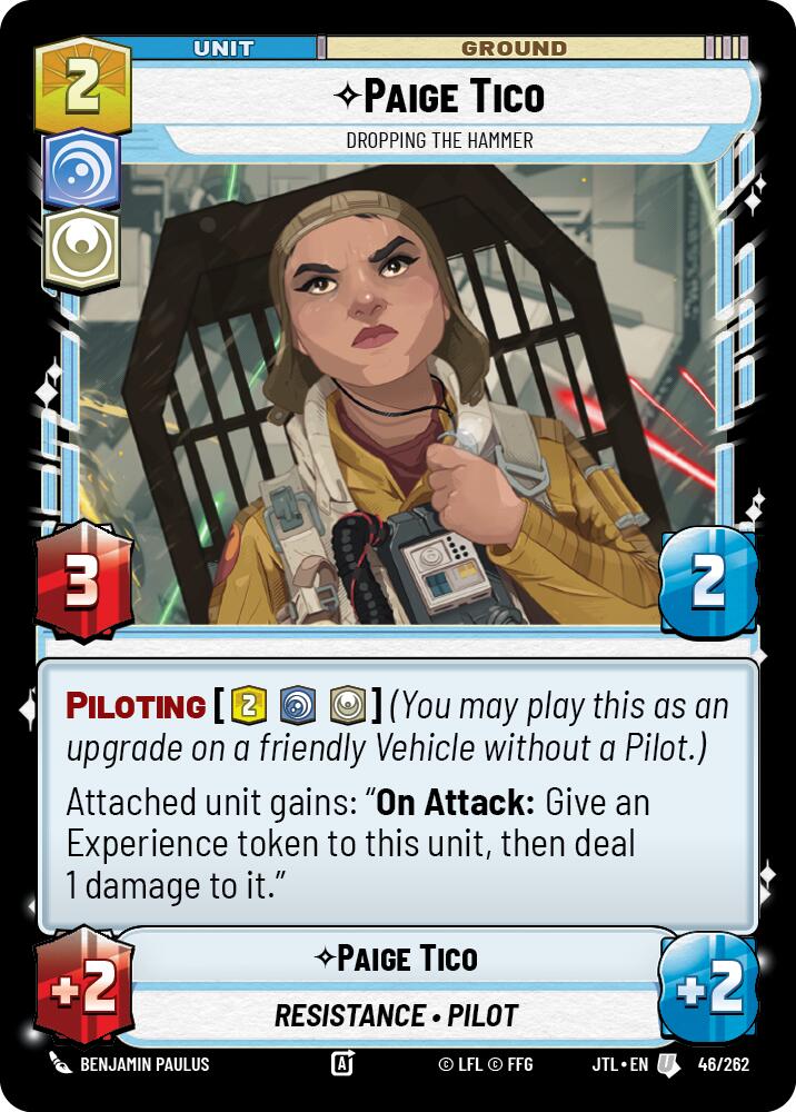 {SW-C}Paige Tico - Dropping the Hammer (046/257) [Jump to Lightspeed]