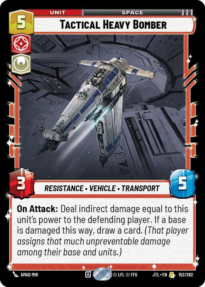 {SW-R}Tactical Heavy Bomber (152/257) [Jump to Lightspeed]