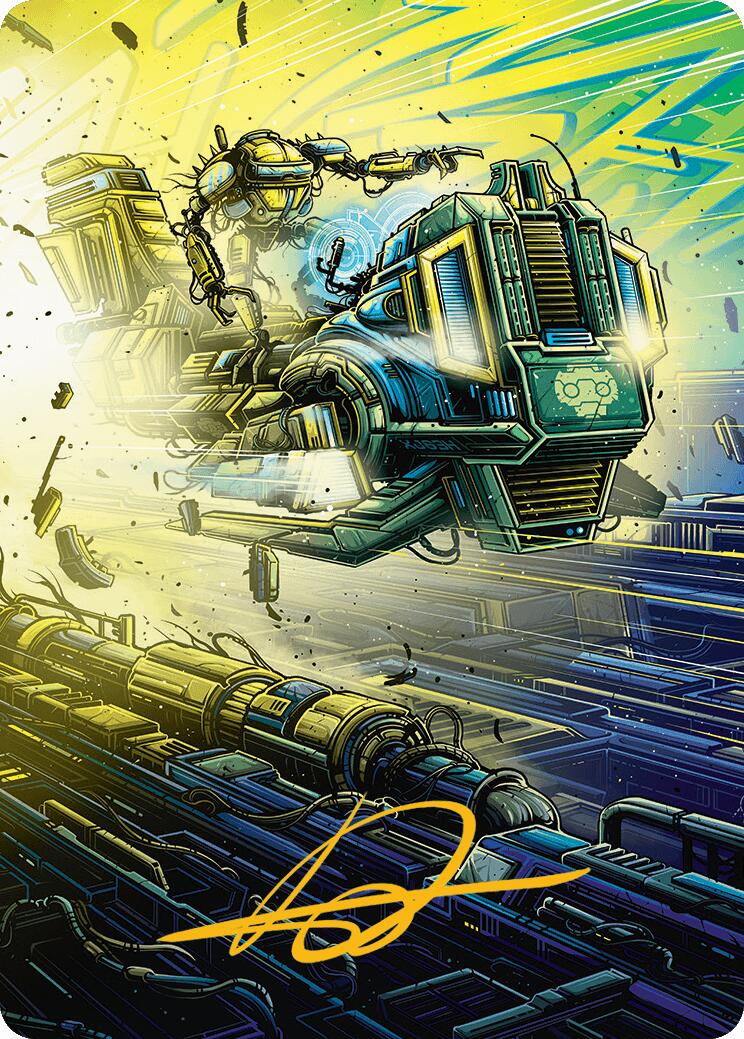 {A} Guidelight Pathmaker Art Card (Gold-Stamped Signature) [Aetherdrift Art Series][GS ADFT 046]