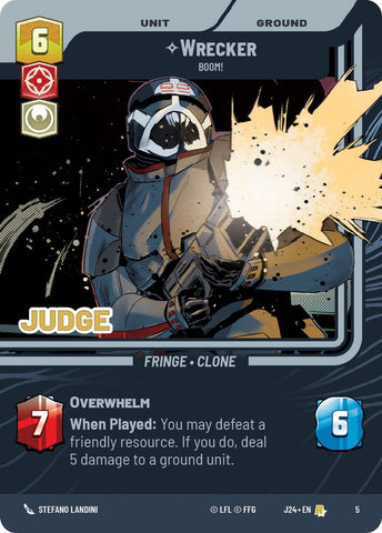 {SW-R}Wrecker - Boom! (5) [2024 Judge Promo]