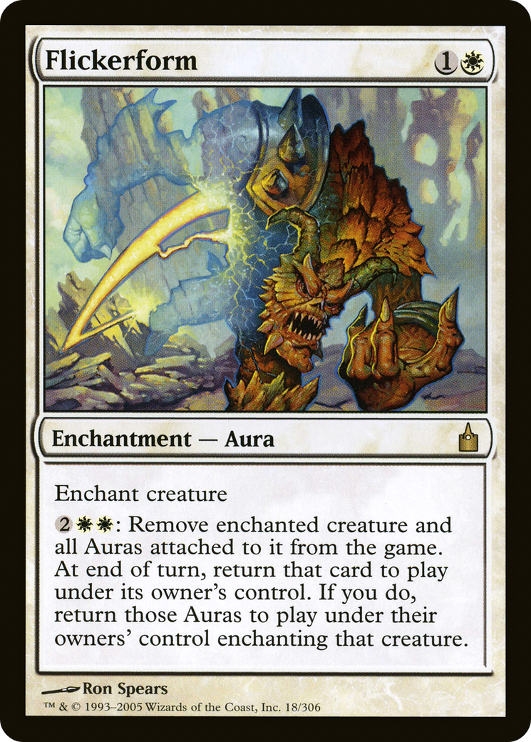 {R} Flickerform [Ravnica: City of Guilds][RAV 018]