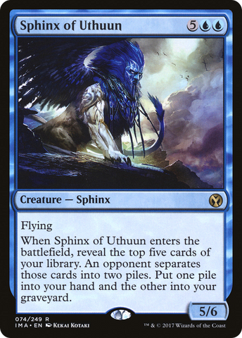 {R} Sphinx of Uthuun [Iconic Masters][IMA 074]