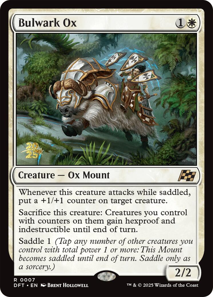 {@R} Bulwark Ox [Aetherdrift Prerelease Promos][PR DFT 007]