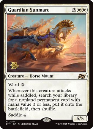{@R} Guardian Sunmare [Aetherdrift Prerelease Promos][PR DFT 015]