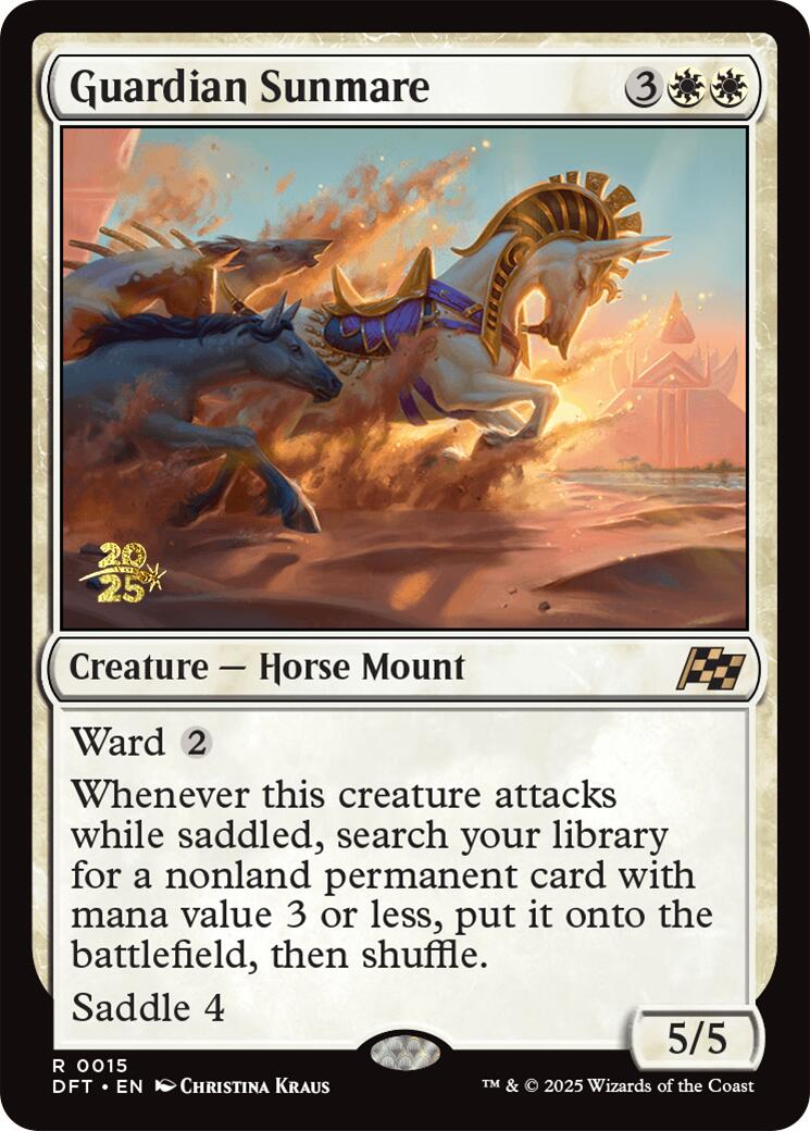 {@R} Guardian Sunmare [Aetherdrift Prerelease Promos][PR DFT 015]