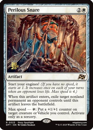 {@R} Perilous Snare [Aetherdrift Prerelease Promos][PR DFT 023]