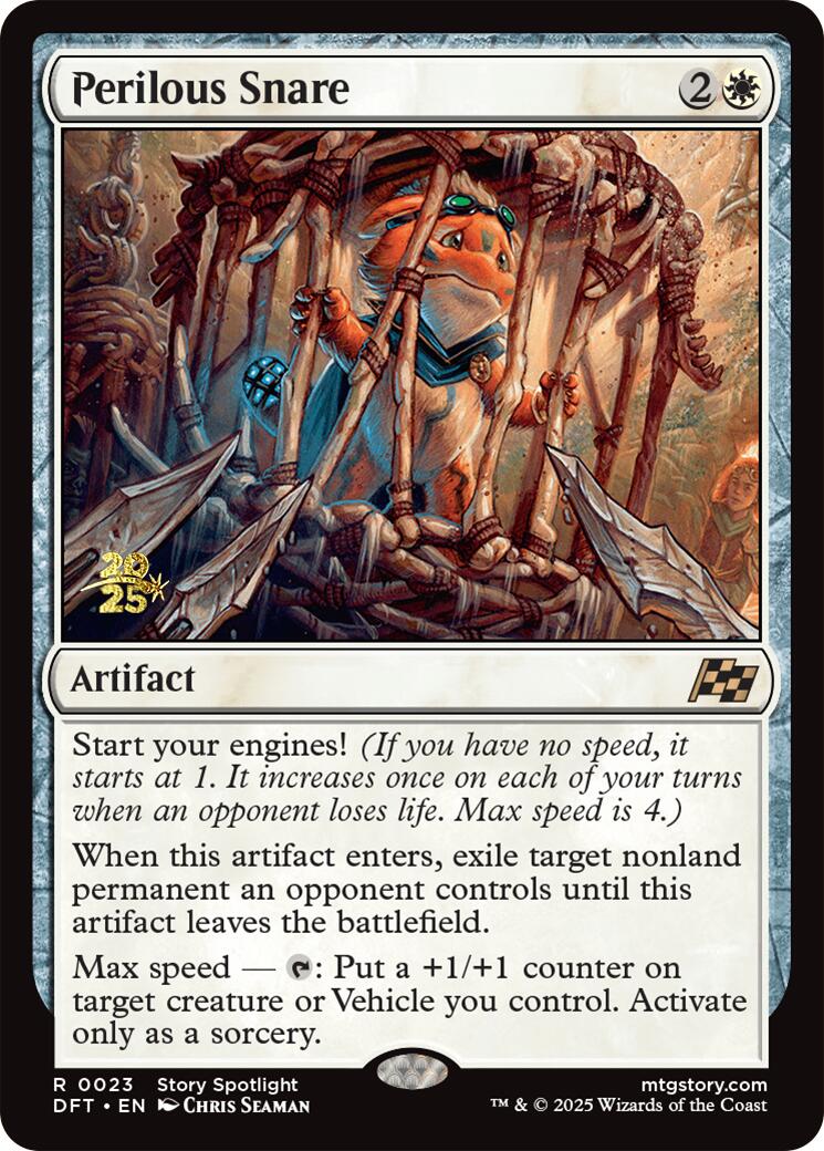 {@R} Perilous Snare [Aetherdrift Prerelease Promos][PR DFT 023]