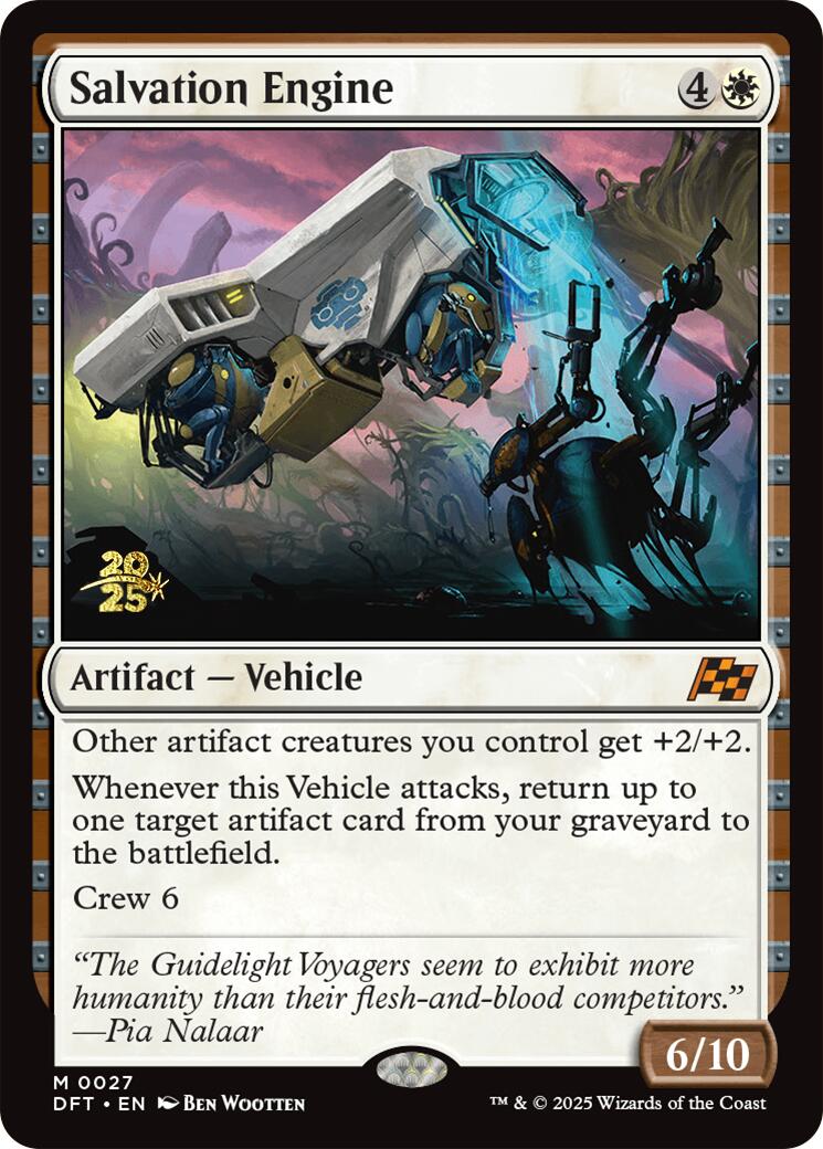 {@R} Salvation Engine [Aetherdrift Prerelease Promos][PR DFT 027]