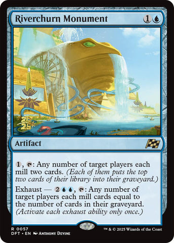 {@R} Riverchurn Monument [Aetherdrift Prerelease Promos][PR DFT 057]