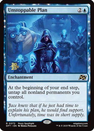 {@R} Unstoppable Plan [Aetherdrift Prerelease Promos][PR DFT 072]