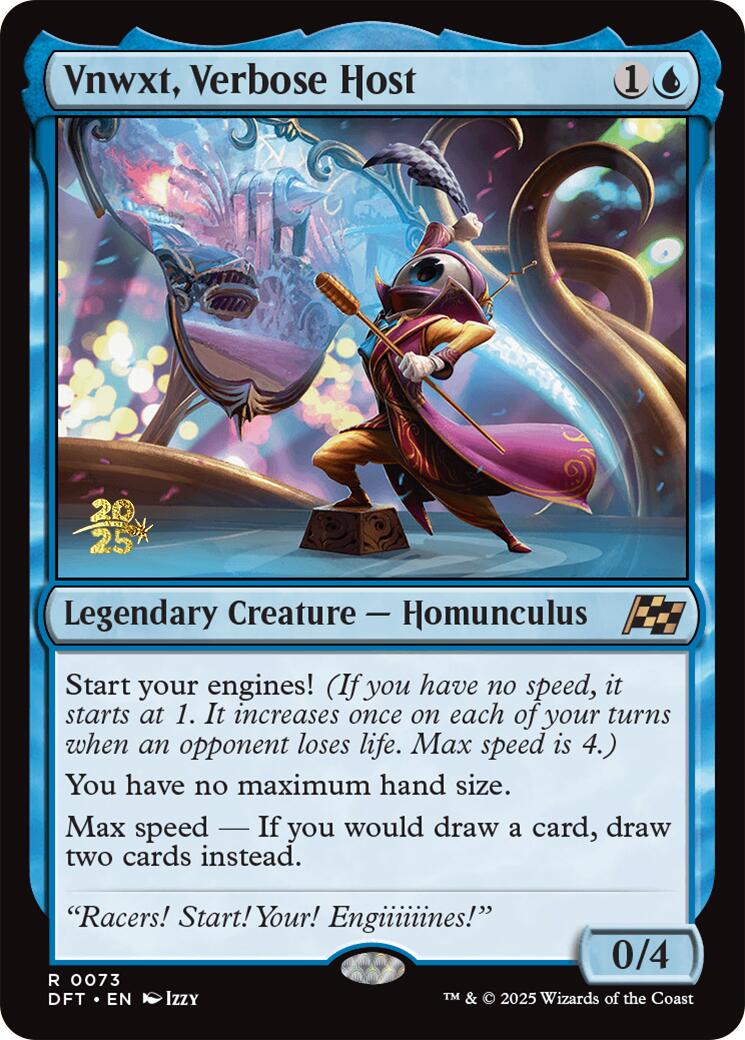 {@R} Vnwxt, Verbose Host [Aetherdrift Prerelease Promos][PR DFT 073]