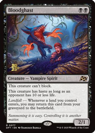 {@R} Bloodghast [Aetherdrift Prerelease Promos][PR DFT 077]