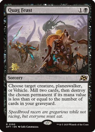 {@R} Quag Feast [Aetherdrift Prerelease Promos][PR DFT 100]