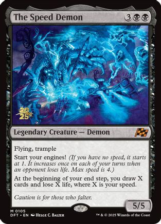 {@R} The Speed Demon [Aetherdrift Prerelease Promos][PR DFT 105]
