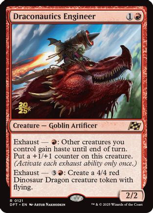 {@R} Draconautics Engineer [Aetherdrift Prerelease Promos][PR DFT 121]