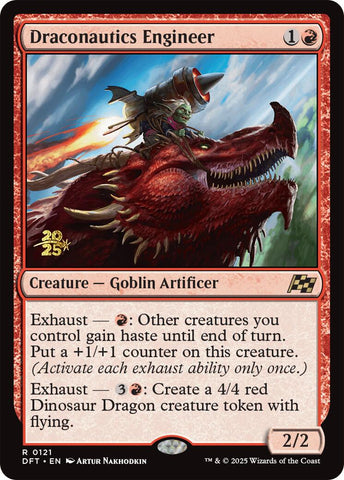 {@R} Draconautics Engineer [Aetherdrift Prerelease Promos][PR DFT 121]