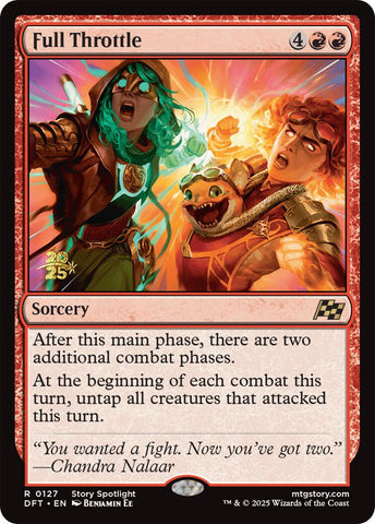 {@R} Full Throttle [Aetherdrift Prerelease Promos][PR DFT 127]