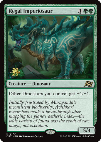 {@R} Regal Imperiosaur [Aetherdrift Prerelease Promos][PR DFT 177]