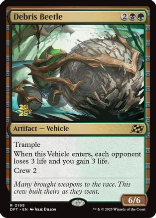 {@R} Debris Beetle [Aetherdrift Prerelease Promos][PR DFT 199]