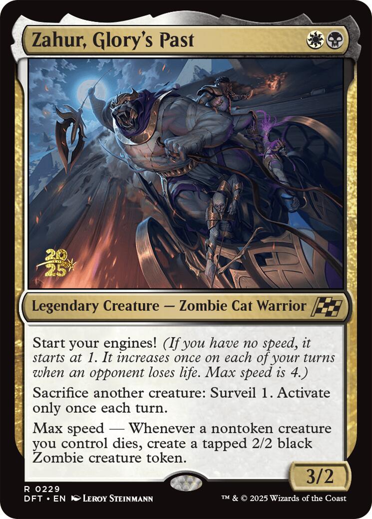 {@R} Zahur, Glory's Past [Aetherdrift Prerelease Promos][PR DFT 229]